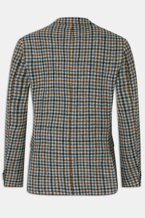 Regular Fit Microstructure Blazer