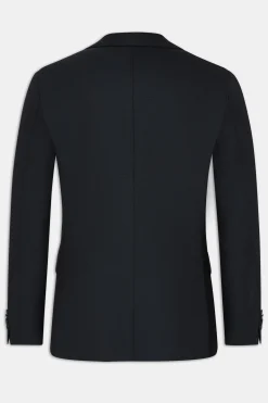 Regular Fit Microstructure Blazer