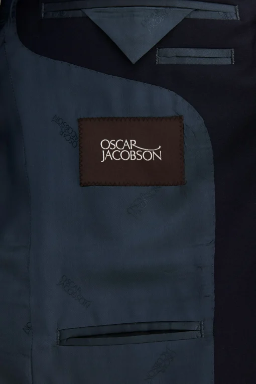 Regular Fit Microstructure Blazer