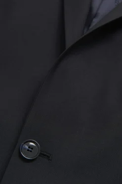 Regular Fit Microstructure Blazer