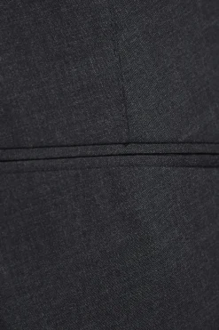 Regular Fit Microstructure Trousers