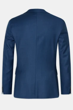 Regular Fit Microstructure Blazer
