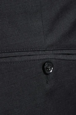 Regular Fit Microstructure Trousers