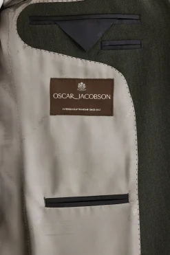 Regular Fit Microstructure Blazer