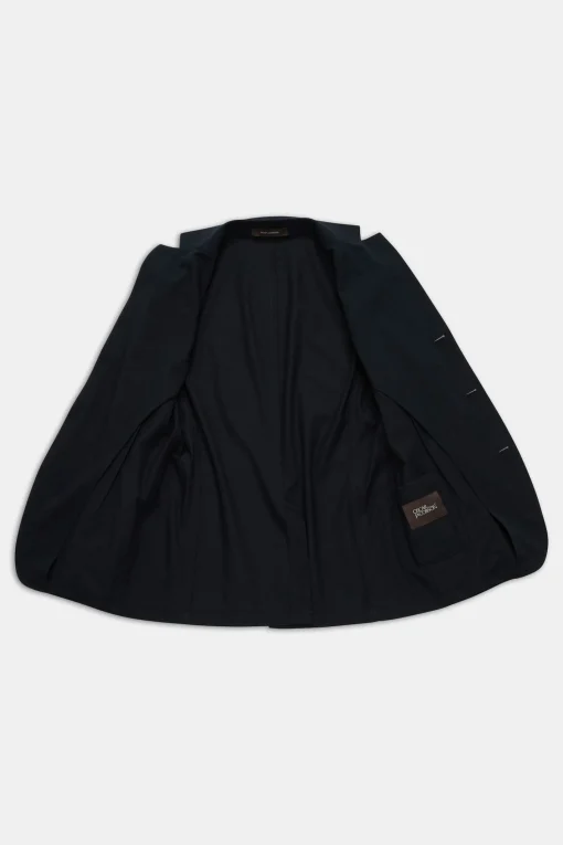 Regular Fit Microstructure Blazer