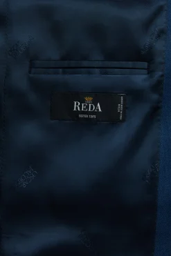 Regular Fit Microstructure Blazer