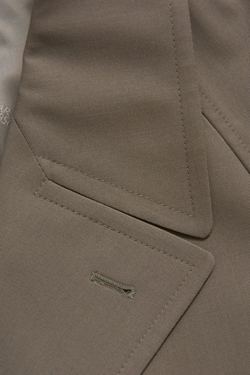 Regular Fit Microstructure Coat