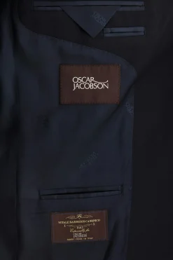 Regular Fit Microstructure Blazer