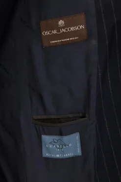 Regular Fit Pinstripe Flannel Blazer
