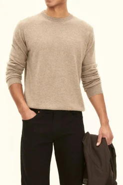 Regular Fit Pure Cashmere Roundneck Sweater