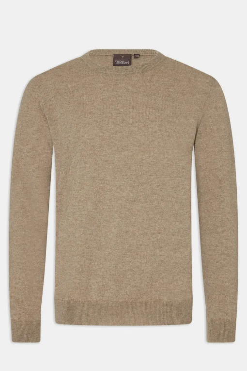 Regular Fit Pure Cashmere Roundneck Sweater