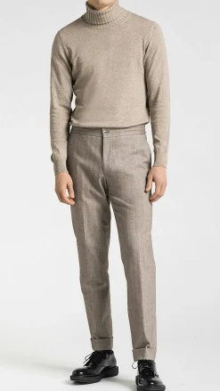 Regular Fit Pure Cotton Rollneck