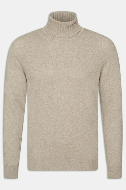 Regular Fit Pure Cotton Rollneck