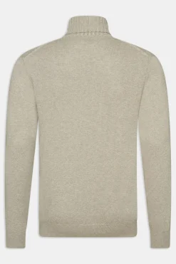 Regular Fit Pure Cotton Rollneck