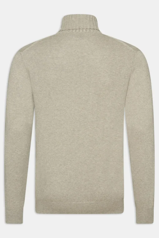 Regular Fit Pure Cotton Rollneck