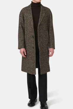 Regular Fit Raglan Donegal Coat