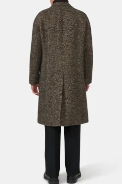 Regular Fit Raglan Donegal Coat