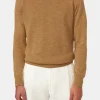 Regular Fit Roundneck Linen Blend Sweater