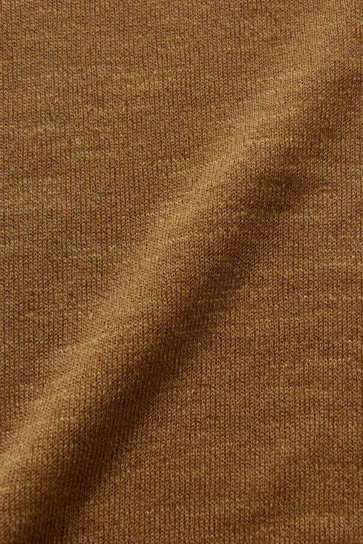 Regular Fit Roundneck Linen Blend Sweater