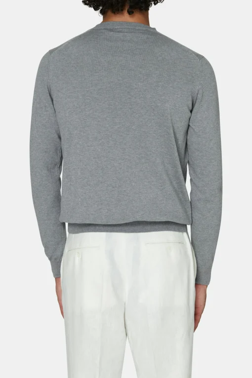 Regular Fit Roundneck Melange Sweater