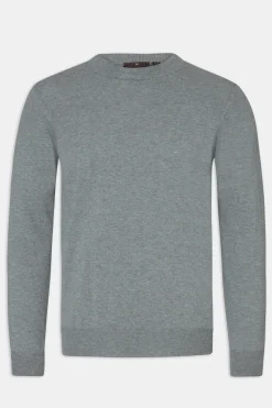 Regular Fit Roundneck Melange Sweater