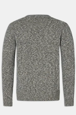 Regular Fit Roundneck Melange Sweater