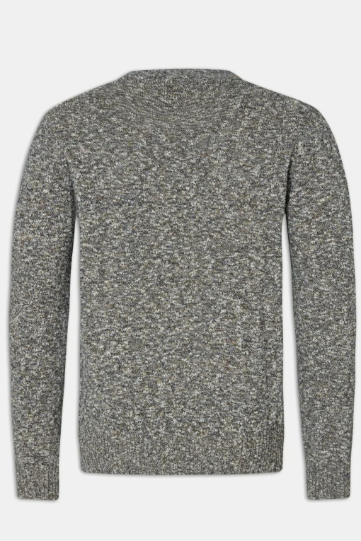 Regular Fit Roundneck Melange Sweater