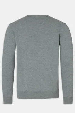 Regular Fit Roundneck Melange Sweater