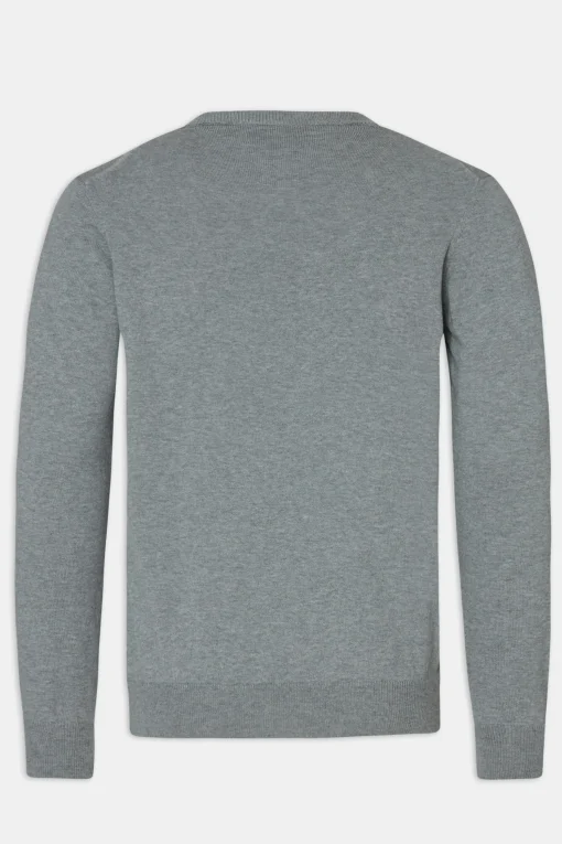 Regular Fit Roundneck Melange Sweater