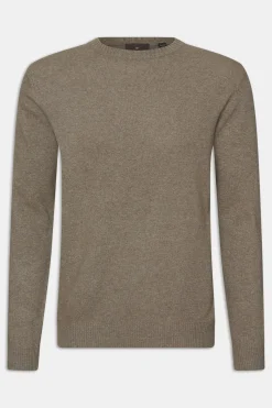 Regular Fit Roundneck Soft Wool Cashmere Sweater