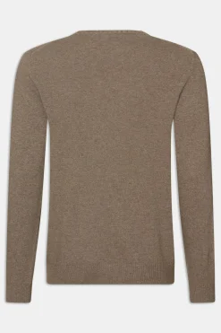 Regular Fit Roundneck Soft Wool Cashmere Sweater