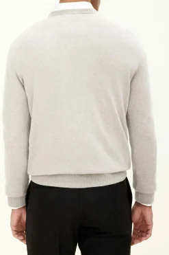Regular Fit Roundneck Soft Wool Cashmere Sweater