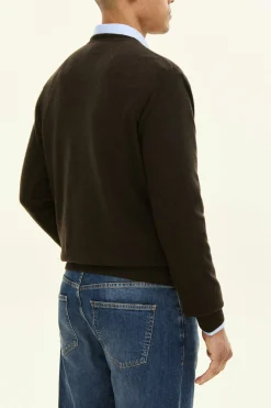 Regular Fit Roundneck Soft Wool Cashmere Sweater