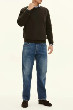 Regular Fit Roundneck Soft Wool Cashmere Sweater