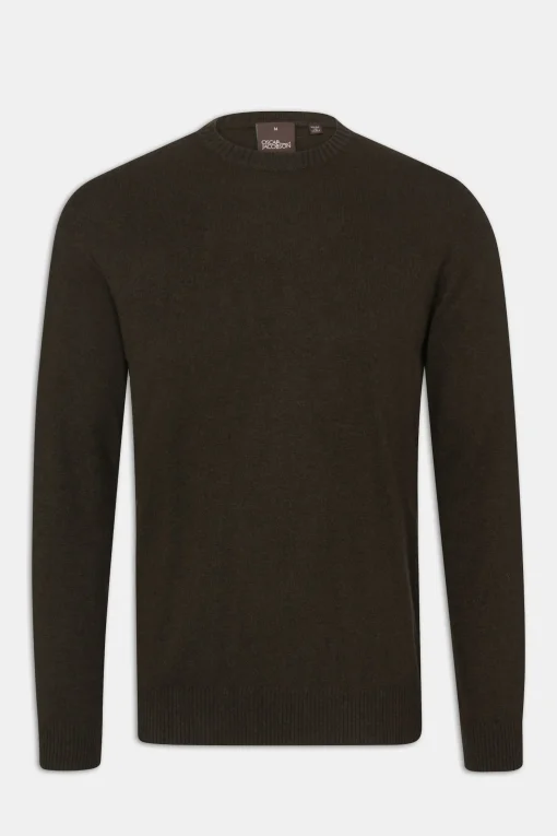 Regular Fit Roundneck Soft Wool Cashmere Sweater