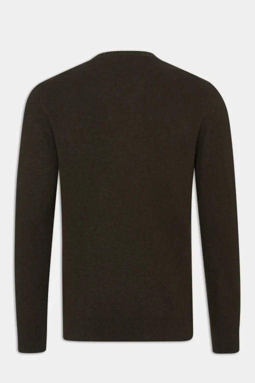 Regular Fit Roundneck Soft Wool Cashmere Sweater