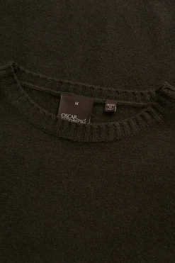 Regular Fit Roundneck Soft Wool Cashmere Sweater