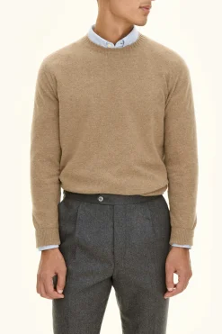 Regular Fit Roundneck Wool Blend Sweater