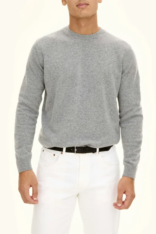 Regular Fit Roundneck Wool Blend Sweater