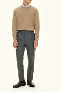 Regular Fit Roundneck Wool Blend Sweater
