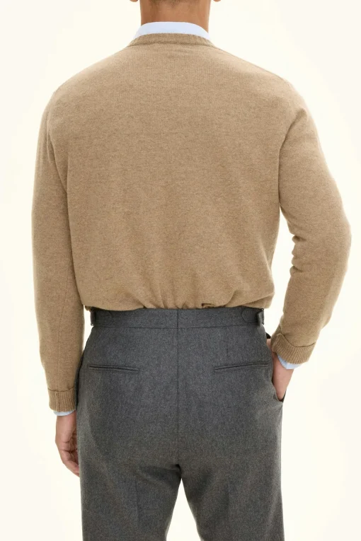 Regular Fit Roundneck Wool Blend Sweater