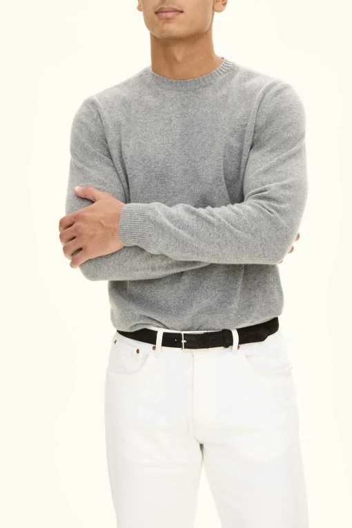 Regular Fit Roundneck Wool Blend Sweater