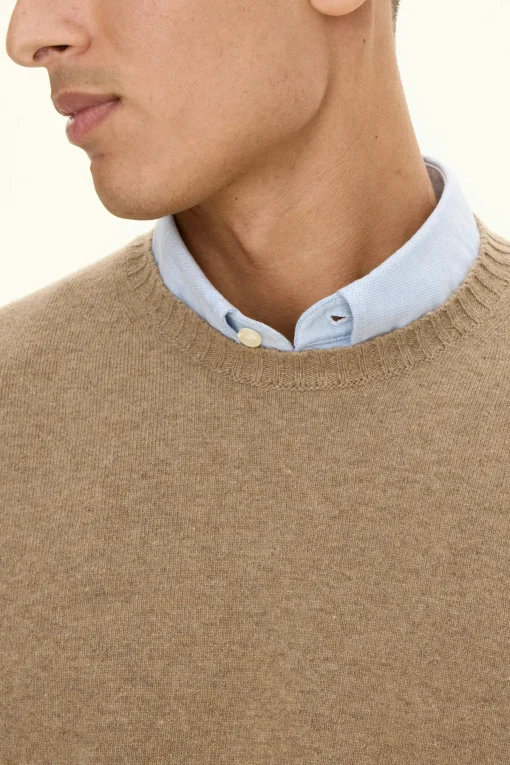 Regular Fit Roundneck Wool Blend Sweater