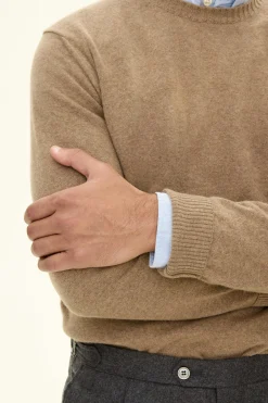 Regular Fit Roundneck Wool Blend Sweater