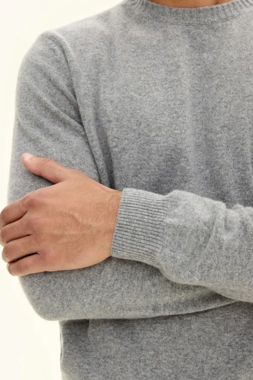 Regular Fit Roundneck Wool Blend Sweater