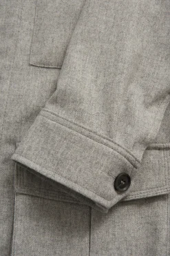 Regular Fit Safari Flanell Overshirt