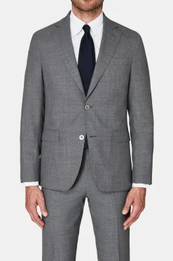 Regular Fit Sharkskin Suit
