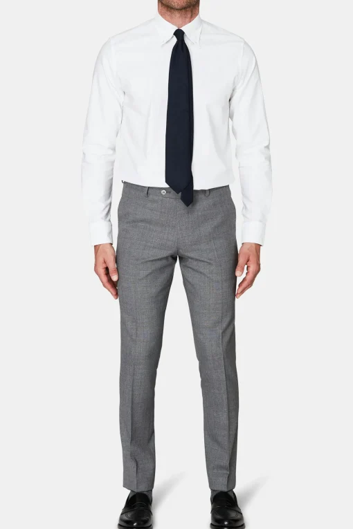 Regular Fit Sharkskin Suit