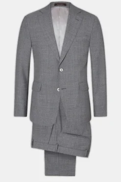 Regular Fit Sharkskin Suit