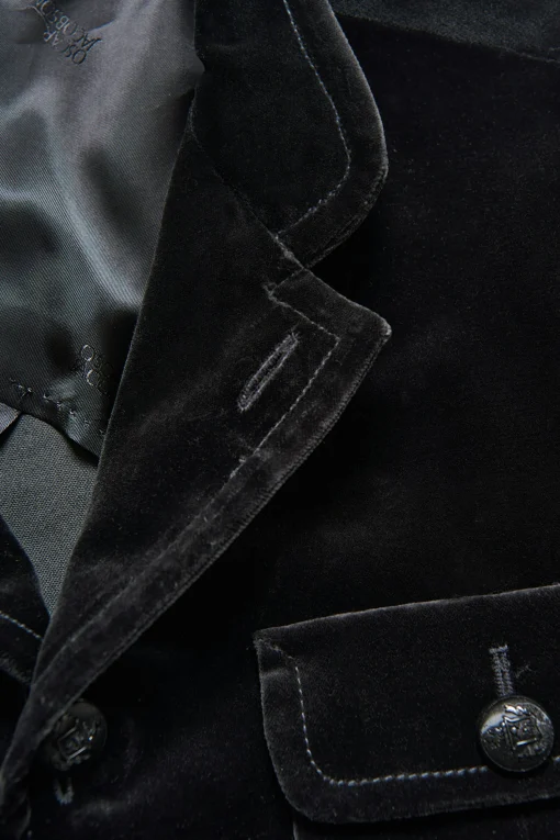 Regular Fit Shirt Jacket Velvet